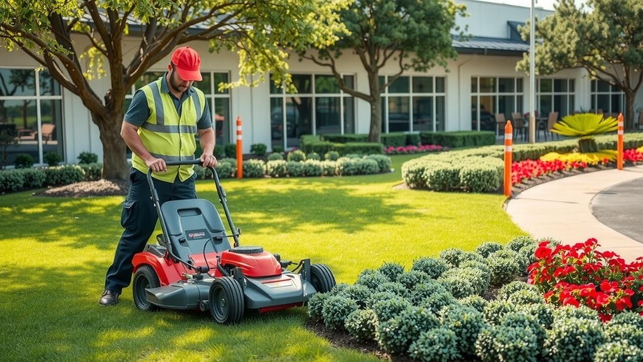 How much does commercial landscaping cost per hour?